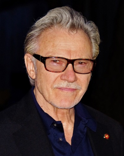 Harvey Keitel at a party, 2012.